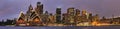 Sydney CBD Kiribilli Panorama Set Royalty Free Stock Photo