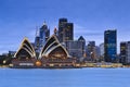 Sydney CBD From kirribilli Blue Set