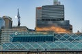 Sydney Central Business District skyline with Macquarie building