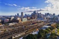 Sydney Central Platforms From Park