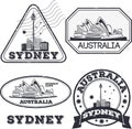 Sydney city stamps