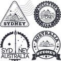 Sydney city stamps