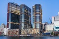 Sydney cityscape with Barangaroo buildings at dusk