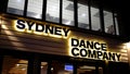 Sydney Dance Company signboard. dance class