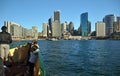 Sydney Ferry Sails Into Circular Quay Australia