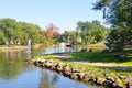 Wentworth Park in Sydney, Nova Scotia, Canada.