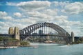 Sydney Harbor Bridge, Australia Royalty Free Stock Photo