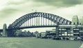 Sydney Harbor Bridge, Australia. Royalty Free Stock Photo