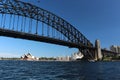 Sydney Harbor Bridge and the Opera House Australia