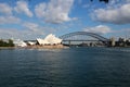 Sydney Harbor Bridge and Opera House, Australia