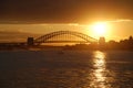 Sydney Harbor Bridge Sunset