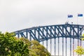 Sydney Harbour Bridge close up Royalty Free Stock Photo