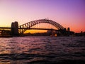Sydney harbour bridge Royalty Free Stock Photo