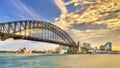 Sydney Harbour Bridge from Milsons point, Australia.