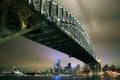 Sydney Harbour Bridge by night