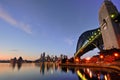 Sydney Harbour Bridge & Opera House Royalty Free Stock Photo
