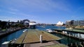 Sydney Harbour Bridge and Opera House, NSW, Australia Royalty Free Stock Photo