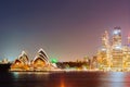 The Sydney Harbour Bridge, Opera House Royalty Free Stock Photo