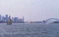 Sydney Harbour Bridge, Opera House, Sydney  Harbour Sydney New South Whales, Australia. Royalty Free Stock Photo