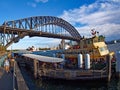 Sydney Harbour Bridge and Opera House Royalty Free Stock Photo