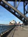 Sydney Harbour Bridge Opera House Royalty Free Stock Photo