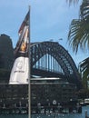 Sydney Harbour Bridge view in full sun
