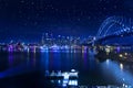 Sydney Harbour Bridge Opera House Australia Royalty Free Stock Photo