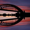 Sydney Harbour Bridge at sunset