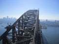 The Sydney Harbour Bridge Walkway Royalty Free Stock Photo