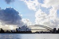 Sydney Harbour with Opera House and Bridge