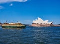 Sydney harbour Ferry Sailing Past the Opera House, Australia