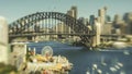 Sydney Harbour tilt shift timelapse