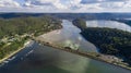 Sydney ku-ring-gai national park, Australia aerial view Royalty Free Stock Photo