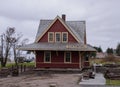 The Sydney and Louisburg Railway was a Canadian railway. Taken in Canada, Louisbourg, 10.2022