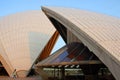 Architectural detail of Sydney Opera House, Sydney, Australia Royalty Free Stock Photo