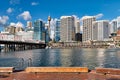 Sydney. New South Wales. Australia. Darling Harbour Royalty Free Stock Photo