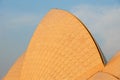 Detail of the roof of Sydney Opera House, Sydney, Australia Royalty Free Stock Photo