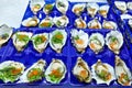 Sydney. New South Wales. Australia. The Fish Market. Jumbo Pacific Oysters