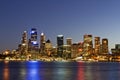 Sydney - Night Skyline Royalty Free Stock Photo