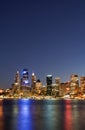 Sydney - Night Skyline Royalty Free Stock Photo