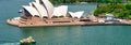 SYDNEY - NOVEMBER 6, 2015: Amazing view of Sydney Opera House from Harbour Bridge