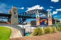 SYDNEY - NOVEMBER 9, 2015: Sydney Harbour Bridge on a beautiful sunny day