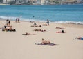 Bondi Relaxation Royalty Free Stock Photo