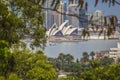 SYDNEY - OCTOBER 25: Sydney Opera House view on October 25, 2015 in Sydney, Australia. The Sydney Opera House is a famous arts ce