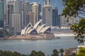 SYDNEY - OCTOBER 25: Sydney Opera House view on October 25, 2015 in Sydney, Australia. The Sydney Opera House is a famous arts ce