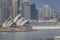 SYDNEY - OCTOBER 25: Sydney Opera House view on October 25, 2015 in Sydney, Australia. The Sydney Opera House is a famous arts ce