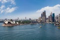 Sydney Opera & city Royalty Free Stock Photo