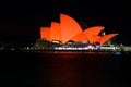 Sydney Opera House bathed in red for Chinese Lunar New Year