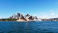 Sydney Opera House on Bennelong Point, Australia Royalty Free Stock Photo