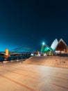 Sydney Opera House and Harbour Bridge Royalty Free Stock Photo